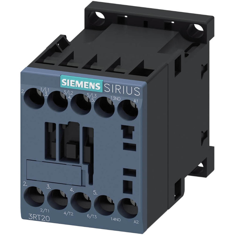 CONTACTOR TRIFASICO SIRIUS INNOVATIOS 7A 220V C.A., S00 3 POLOS 2NA + 2NC MARCA SIEMENS