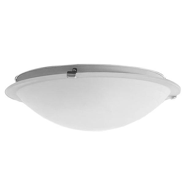 Plafón Cristal Blanco 2x40w